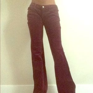 Corduroy Purple Pants
